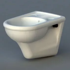 Floor Mount Bidet 3d model