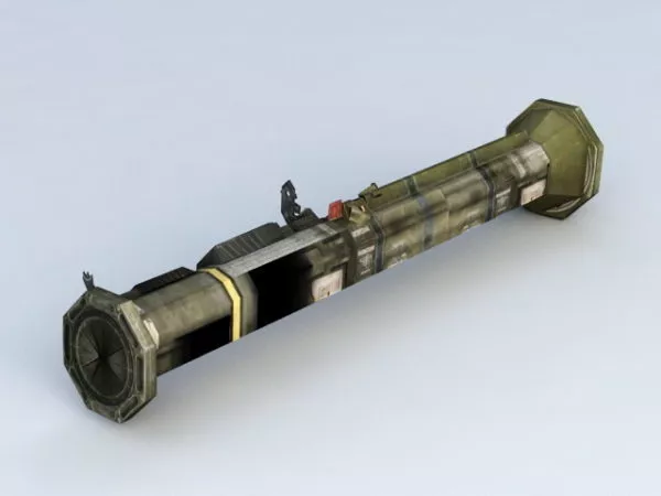 Rocket Launcher Weapon 3d model Rocket Launcher Weapon 3d model