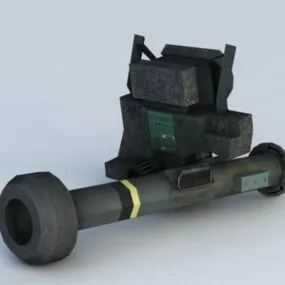 Bazooka Launcher 3d model