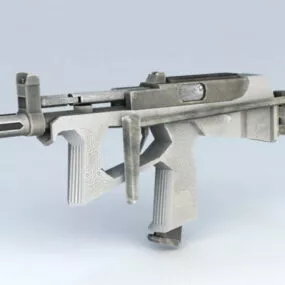 Machine Pistol Weapon 3d model
