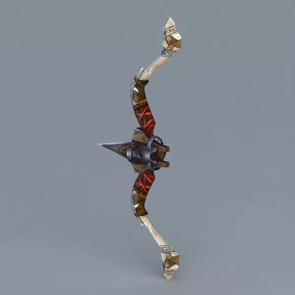 Vintage Bow Arrow 3d model