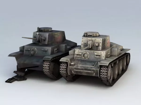 Panzerkampfwagen 38t German Tank Wreck 3d model Panzerkampfwagen 38t German Tank Wreck 3d model