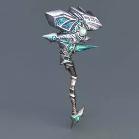 Magic Mace Weapon 3d model