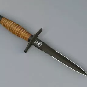 Military Dagger 3d model