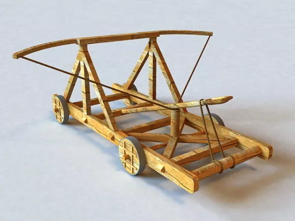 Medieval Catapult 3d model Medieval Catapult 3d model