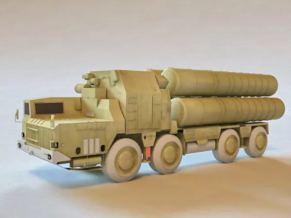 Wiesel Ozelot Air Defense System 3d model
