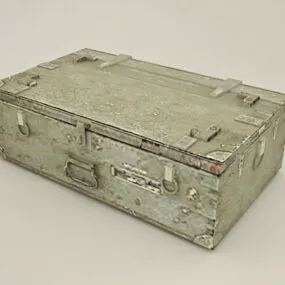 Military Foot Locker 3d model