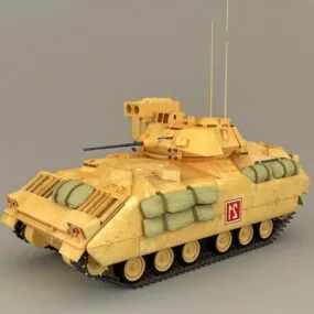Bradley Infantry Fighting Vehicle 3d model