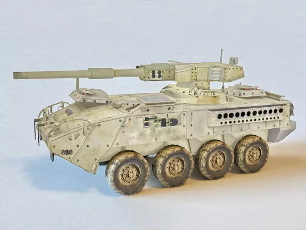 Karl Gerat 041 Self Propelled Siege Mortar 3d model