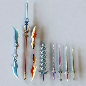 Fantasy Weapons 3d model