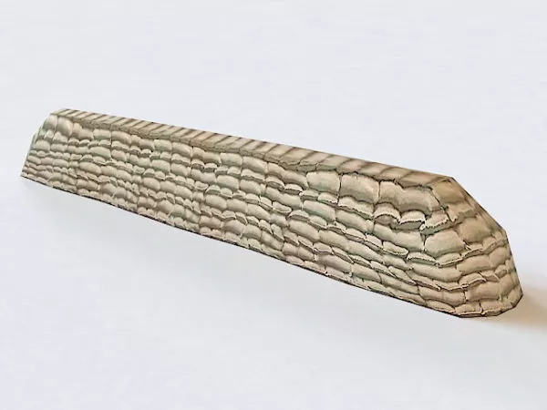 Military Wall Sandbags 3d model Military Wall Sandbags 3d model