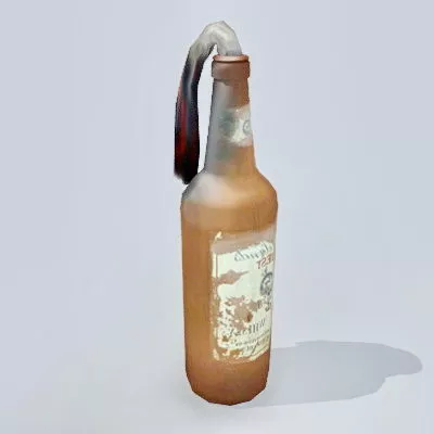 Magnetic Bomb Gaming Weapon 3d model