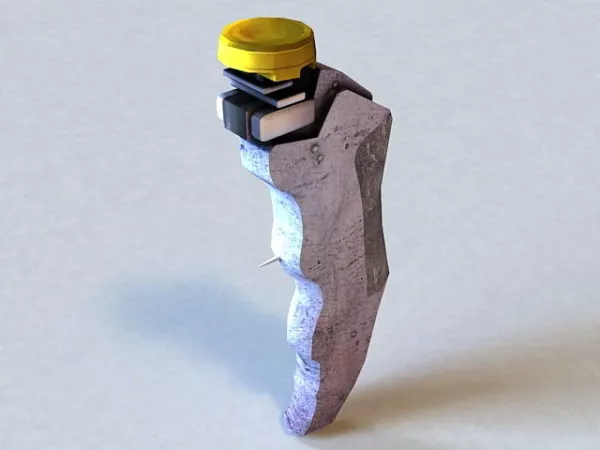 Batman Gel Detonator 3d model Batman Gel Detonator 3d model