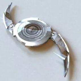Sonic Batarang Throwing Weapon 3d model