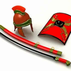 Roman Armour 3d model