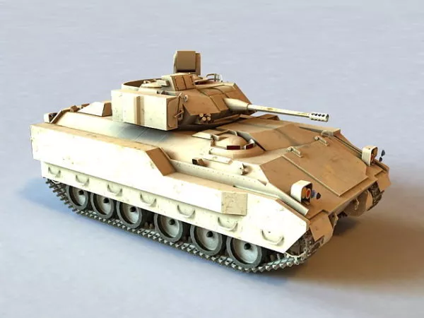 M2 Bradley Infantry Fighting Vehicle 3d model M2 Bradley Infantry Fighting Vehicle 3d model