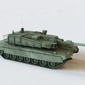 K2 Black Panther Tank 3d model