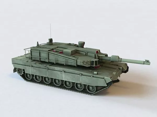 K2 Black Panther Tank 3d model K2 Black Panther Tank 3d model