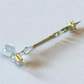 Fantasy Crystal Mace 3d model