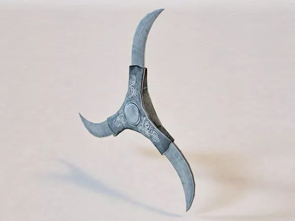 Blades Particle Shape 3d model