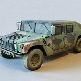 Military Humvee 3d model