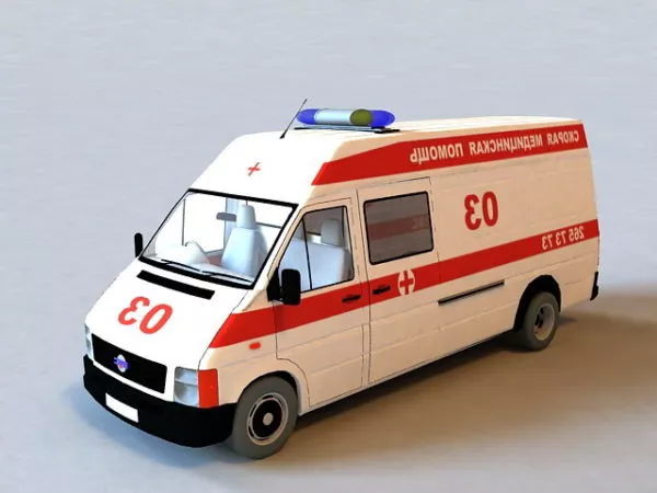 Campervan Van 3d model