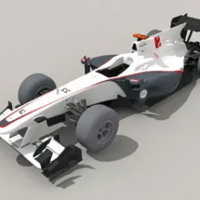 Sauber F1 Car 3d model