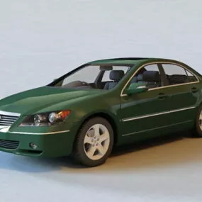 Acura Rl Sedan Car 3d model