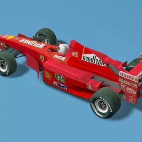 Ferrari F399 Formula One Car 3d model