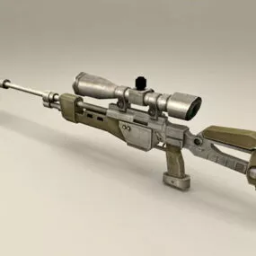 Sniper Rifle 3d model