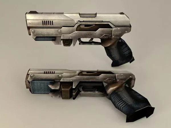 Scifi Energy Gun 3d model
