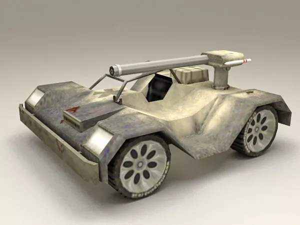 Future Combat Vehicle 3d model Future Combat Vehicle 3d model