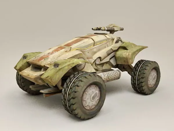 Futuristic Military Vehicle Concept 3d model Futuristic Military Vehicle Concept 3d model