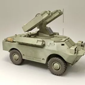 Sa-9 Gaskin Mobile Sam System 3d model