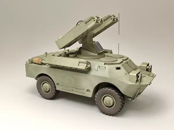 M47 Anti Tank Missile 3d model