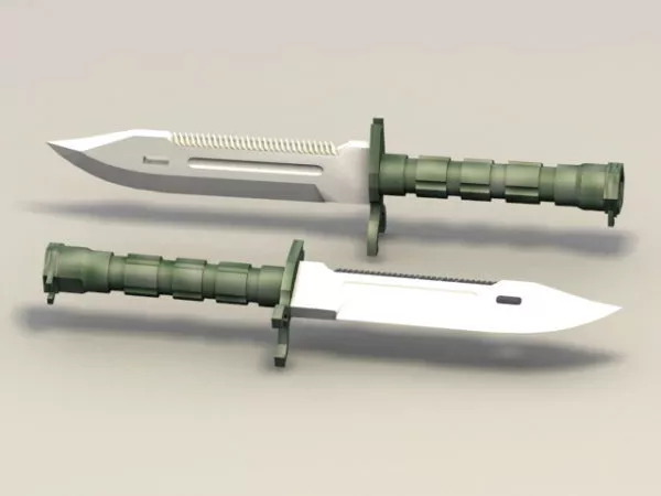 Army Combat Knife 3d model Army Combat Knife 3d model