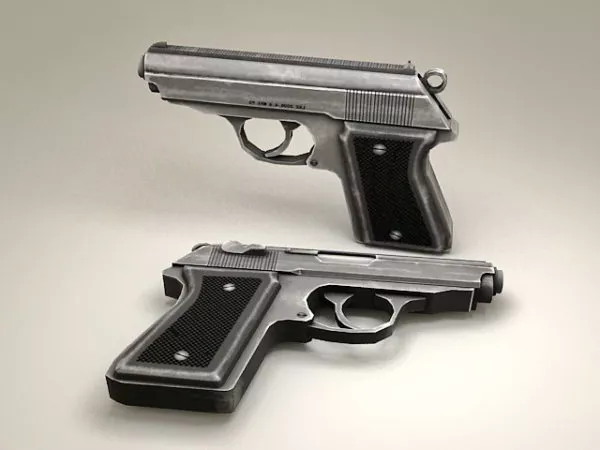 Handgun Pistol 3d model Handgun Pistol 3d model