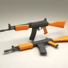 Ak-47 Assault Rifle 3d model