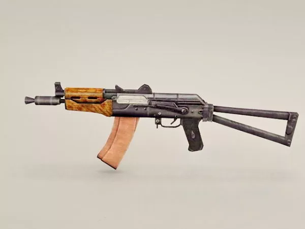 Aks-74u Carbine Low Poly 3d model Aks-74u Carbine Low Poly 3d model