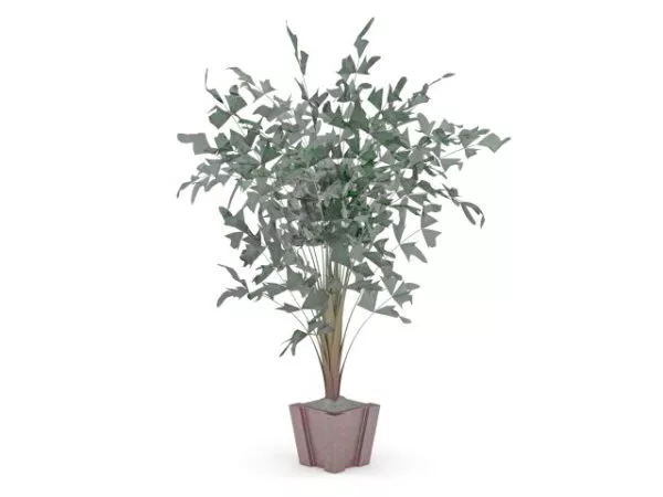 Planter Box Decorative 3d model