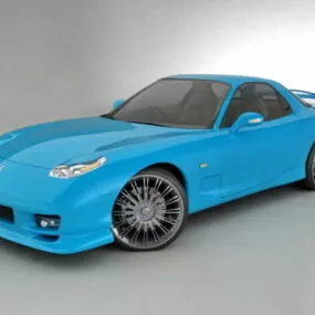 Mazda Rx-8 Sports Car 3d model
