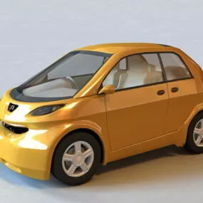 Hyundai Small Car 3d model