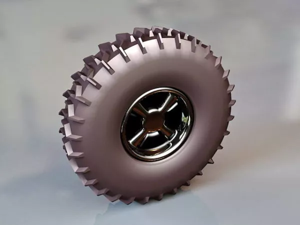 Tire Wheel 3d model