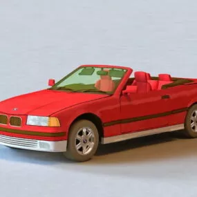 1987 Bmw 325i Convertible 3d model