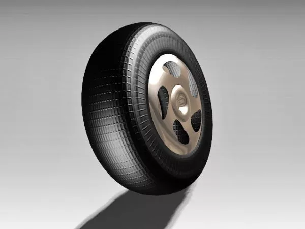 Truck Tire All Terrain 3d model