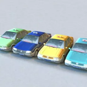 Faw-volkswagen Taxi 3d model