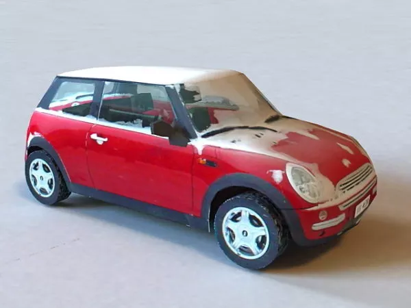 Snow Car 3d model Snow Car 3d model