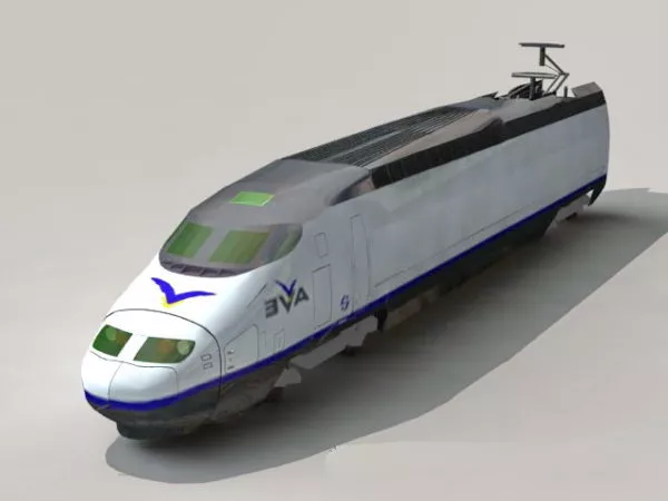 Ave Train 3d model Ave Train 3d model