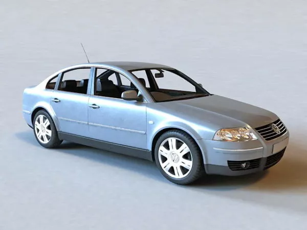 Lime Volkswagen Beetle Car 3d model