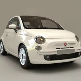 Fiat 500 R 3d model